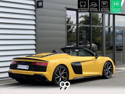 Audi R8 Spyder Quattro 52 V10 PACK CUIR SPOILER AR CARBONNE BRILLANT GTIE 02/27 - MALUS INCLUS LIVRAI   - 32