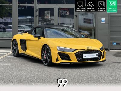 Audi R8 Spyder Quattro 52 V10 PACK CUIR SPOILER AR CARBONNE BRILLANT GTIE 02/27 - MALUS INCLUS LIVRAI   - 36