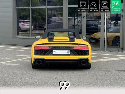 Audi R8 Spyder Quattro 52 V10 PACK CUIR SPOILER AR CARBONNE BRILLANT GTIE 02/27 - MALUS INCLUS LIVRAI   - 38