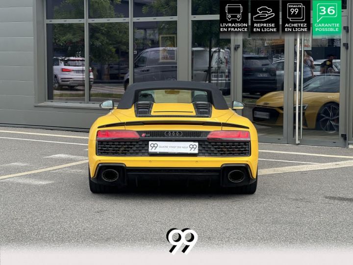 Audi R8 Spyder Quattro 52 V10 PACK CUIR SPOILER AR CARBONNE BRILLANT GTIE 02/27 - MALUS INCLUS LIVRAI - 38