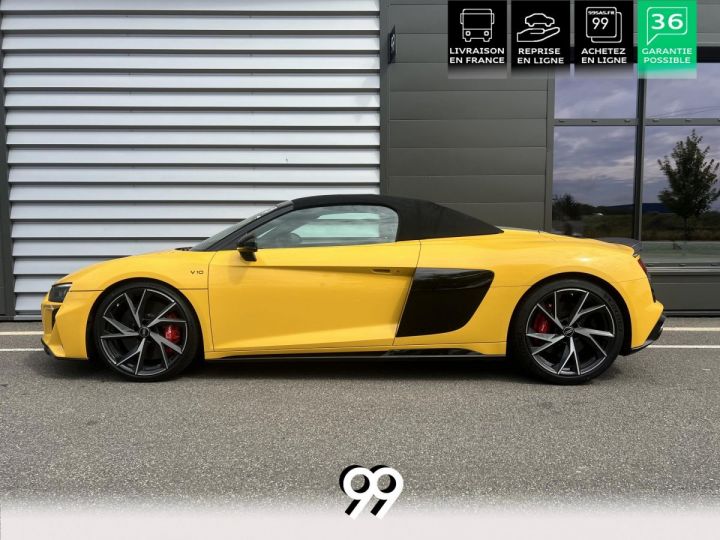 Audi R8 Spyder Quattro 52 V10 PACK CUIR SPOILER AR CARBONNE BRILLANT GTIE 02/27 - MALUS INCLUS LIVRAI - 40