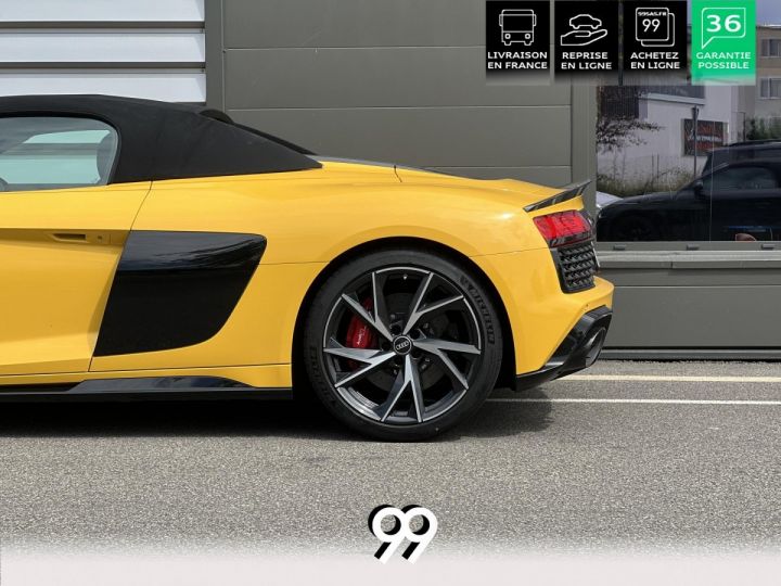 Audi R8 Spyder Quattro 52 V10 PACK CUIR SPOILER AR CARBONNE BRILLANT GTIE 02/27 - MALUS INCLUS LIVRAI - 42