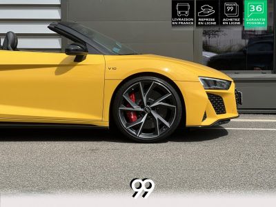 Audi R8 Spyder Quattro 52 V10 PACK CUIR SPOILER AR CARBONNE BRILLANT GTIE 02/27 - MALUS INCLUS LIVRAI   - 44