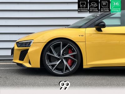 Audi R8 Spyder Quattro 52 V10 PACK CUIR SPOILER AR CARBONNE BRILLANT GTIE 02/27 - MALUS INCLUS LIVRAI   - 45