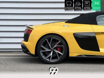 Audi R8 Spyder Quattro 52 V10 PACK CUIR SPOILER AR CARBONNE BRILLANT GTIE 02/27 - MALUS INCLUS LIVRAI   - 46