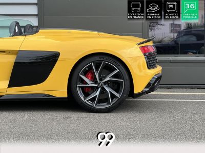 Audi R8 Spyder Quattro 52 V10 PACK CUIR SPOILER AR CARBONNE BRILLANT GTIE 02/27 - MALUS INCLUS LIVRAI   - 49