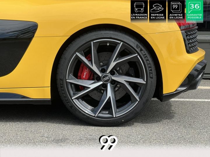 Audi R8 Spyder Quattro 52 V10 PACK CUIR SPOILER AR CARBONNE BRILLANT GTIE 02/27 - MALUS INCLUS LIVRAI - 53