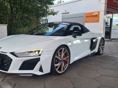 Audi R8 Spyder V10 52L RWD 540 Blanche B&O JA 20" Virtual*Camera*LED*GARANTIE AUDI 11/2024   - 5