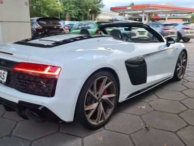 Audi R8 Spyder V10 52L RWD 540 Blanche B&O JA 20" Virtual*Camera*LED*GARANTIE AUDI 11/2024   - 10