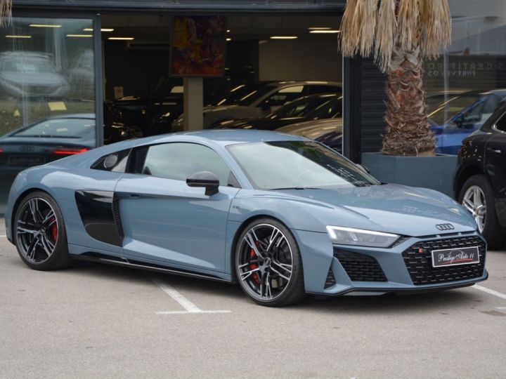 Audi R8 V10 52 FSI 540 CV Garantie France 2026 Gris Kemora - 3