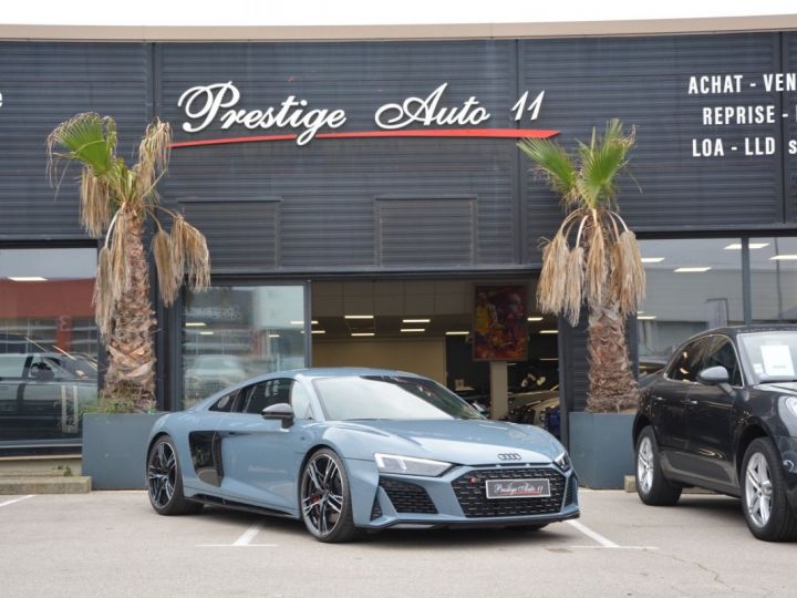 Audi R8 V10 52 FSI 540 CV Garantie France 2026 Gris Kemora - 32