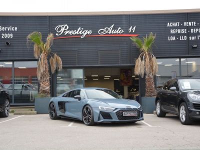 Audi R8 V10 52 FSI 540 CV Garantie France 2026 Gris Kemora   - 34