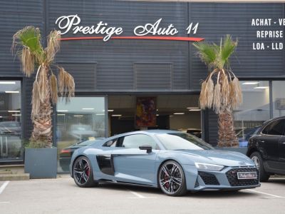 Audi R8 V10 52 FSI 540 CV Garantie France 2026 Gris Kemora   - 35