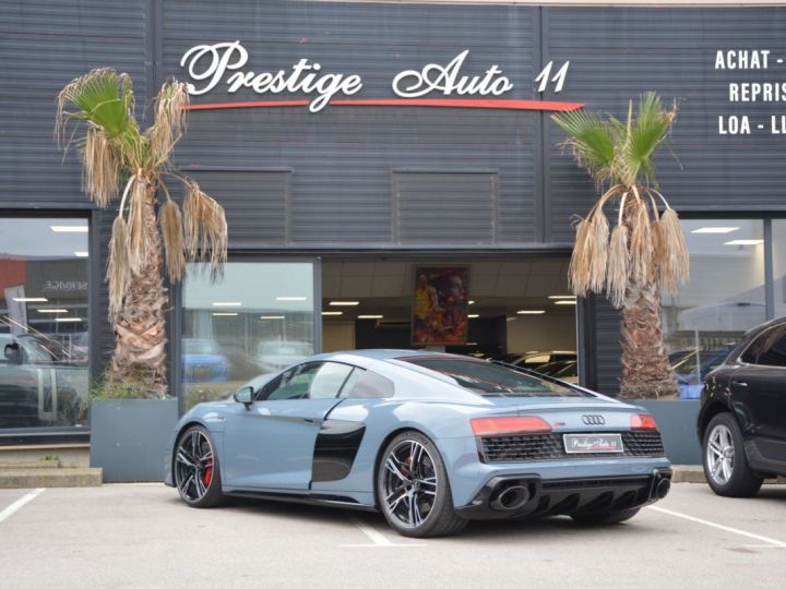 Audi R8 V10 52 FSI 540 CV Garantie France 2026 Gris Kemora - 48