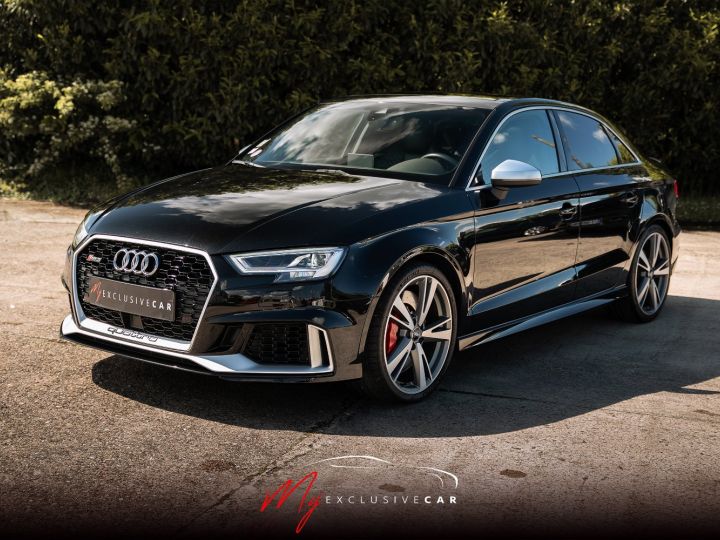 Audi RS3 Berline 25 TFSI 400 Ch - 775 €/mois - TO, Magnetic Ride, Echap RS, , Sièges RS, Audio B&O, Accès Sans Clé, Matrix LED - Révisée Et Gar 12 Mois - 1