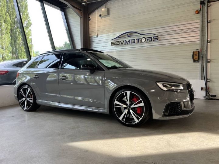 Audi RS3 Sportback 25 TFSI 400 cv quattro toit ouvrant gris nardo - 2