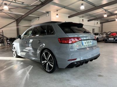 Audi RS3 Sportback 25 TFSI 400 cv quattro toit ouvrant gris nardo   - 7