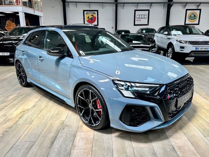 Audi RS3 Sportback Quattro 25 TFSI 400 gris KEMORA + Freins CERAMIQUE FULL OPTIONS - 3