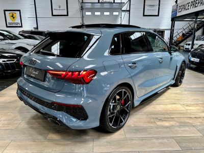 Audi RS3 Sportback Quattro 25 TFSI 400 gris KEMORA + Freins CERAMIQUE FULL OPTIONS   - 5