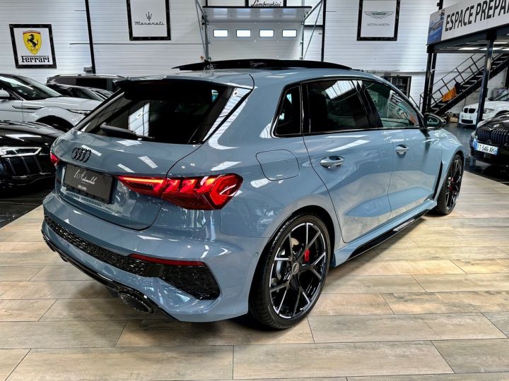 Audi RS3 Sportback Quattro 25 TFSI 400 gris KEMORA + Freins CERAMIQUE FULL OPTIONS - 5