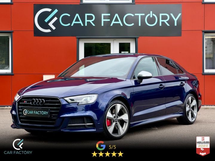 Audi S3 Berline Quattro 20 TFSI 310 S-Line / Pack Cuir / Pack hiver / Full LED / Garantie 1an - 1