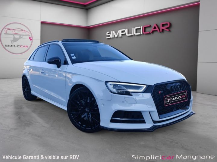 Audi S3 SPORTBACK 20 TFSI 310 S tronic 7 Quattro TOIT PANO FULL CUIR GARANTIE 12 MOIS - 1