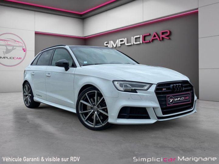 Audi S3 SPORTBACK 20 TFSI 310 S tronic 7 Quattro VIRTUAL/TOIT OUVRANT/LIGNE AKRAPOVIC -GARANTIE 12 MOIS- - 1