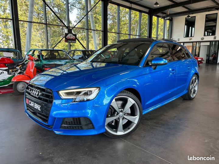 Audi S3 Sportback 300ch Toit Ouvrant Sièges RS Bang&Olufsen Suspension Pilotée Keyless Pack Black ACC 19P Garantie 6 ans 599-mois - 1