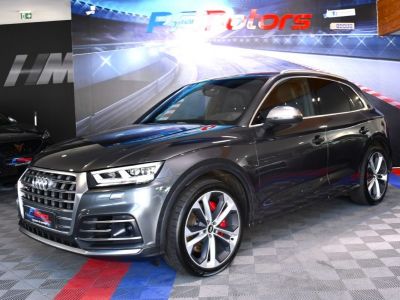 Audi SQ5 30 V6 347 Quattro GPS Virtual Bang Olufsen Magnétic Ride Attelage Hayon Caméra Pré Sense Lane Car Play JA 21   - 4