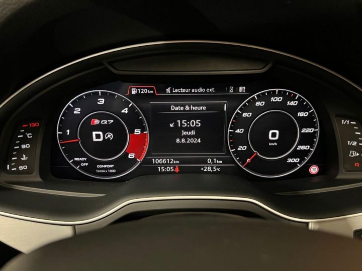 Audi SQ7 40 v8 tdi 435ch bva8 - 107000km - TO ACC HUD VENTILE JA22 MATRIX VISION NOCTURNE CAMERA PACK BLACK - 17