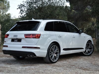 Audi SQ7 EXCEPTIONNEL AUDI SQ7 4M 40 V8 TDI 435ch BVA8 2EME MAIN 7 PLACES + DE 57Ke D'OPTIONS MATRIX SIEGES S DIAMANT FULL CUIR 22" B&O 3D ECHAP SPORT TVA RE   - 10