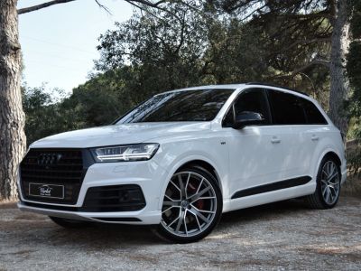 Audi SQ7 EXCEPTIONNEL AUDI SQ7 4M 40 V8 TDI 435ch BVA8 2EME MAIN 7 PLACES + DE 57Ke D'OPTIONS MATRIX SIEGES S DIAMANT FULL CUIR 22" B&O 3D ECHAP SPORT TVA RE   - 4