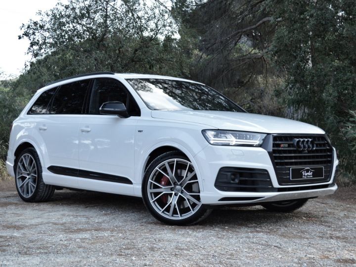 Audi SQ7 EXCEPTIONNEL AUDI SQ7 4M 40 V8 TDI 435ch BVA8 2EME MAIN 7 PLACES + DE 57Ke D'OPTIONS MATRIX SIEGES S DIAMANT FULL CUIR 22" B&O 3D ECHAP SPORT TVA RE - 1