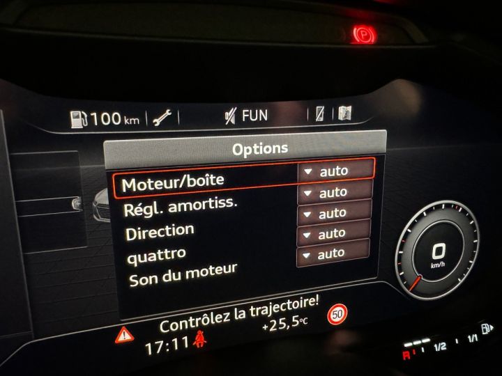 Audi TT RS 25 400 ch Quattro S-tronic 7 DAZA / Bang&Olufsen / Échappement / Matrix / Cuir Nappa - 13