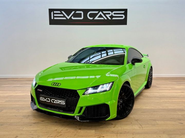 Audi TT RS 25 TFSI 400 ch S-Tronic / Bang&Olufsen / Matrix / Échappement / Caméra / Vert Kyalami - 1