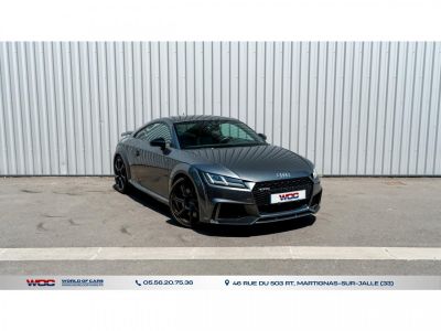 Audi TT RS TTRS Quattro 25/ CUIR / Sieges Sports / Carbone / Echappement Suivie   - 5