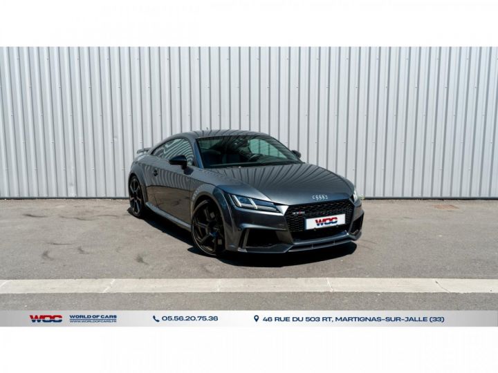 Audi TT RS TTRS Quattro 25/ CUIR / Sieges Sports / Carbone / Echappement Suivie - 5