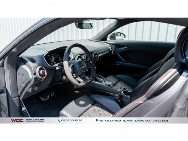 Audi TT RS TTRS Quattro 25/ CUIR / Sieges Sports / Carbone / Echappement Suivie - 8