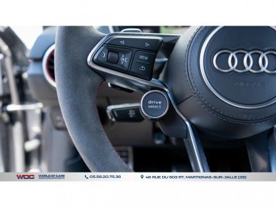 Audi TT RS TTRS Quattro 25/ CUIR / Sieges Sports / Carbone / Echappement Suivie   - 22