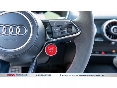 Audi TT RS TTRS Quattro 25/ CUIR / Sieges Sports / Carbone / Echappement Suivie   - 23