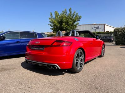 Audi TTS ROADSTER 310 S tronic 6 Quattro - CAM - CARPLAY - FULL SUIVI - VIRTUAL - IMMAT FR PAS DE MALUS   - 4